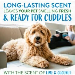 TropiClean Deodorizing Aloe & Coconut Dog & Cat Shampoo & TropiClean Lime & Coconut Deodorizing Dog & Cat Spray -Pet Dog Supply Store 1030262 PT8. AC SS1800 V1702673867