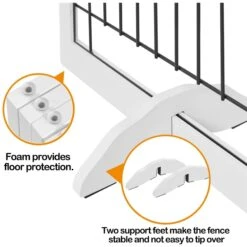 Yaheetech 4-Panel Dog Gate 13 Yaheetech 4-Panel Dog Gate -Pet Dog Supply Store 1033302 PT5. AC SS1800 V1703798880