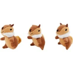 ZippyPaws Burrow Squeaky Hide & Seek Plush Dog Toy, Log & Chipmunks -Pet Dog Supply Store 104282 PT6. AC SS1800 V1523637398