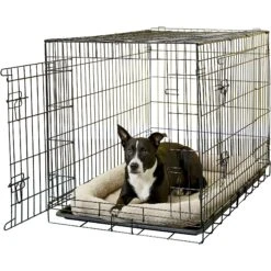 Paws & Pals Dog Crate Mat, Beige -Pet Dog Supply Store 106336 PT1. AC SS1800 V1542233417