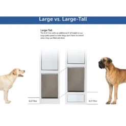 PetSafe 96-in Sliding Glass Pet Door -Pet Dog Supply Store 106598 PT8. AC SS1800 V1544825815