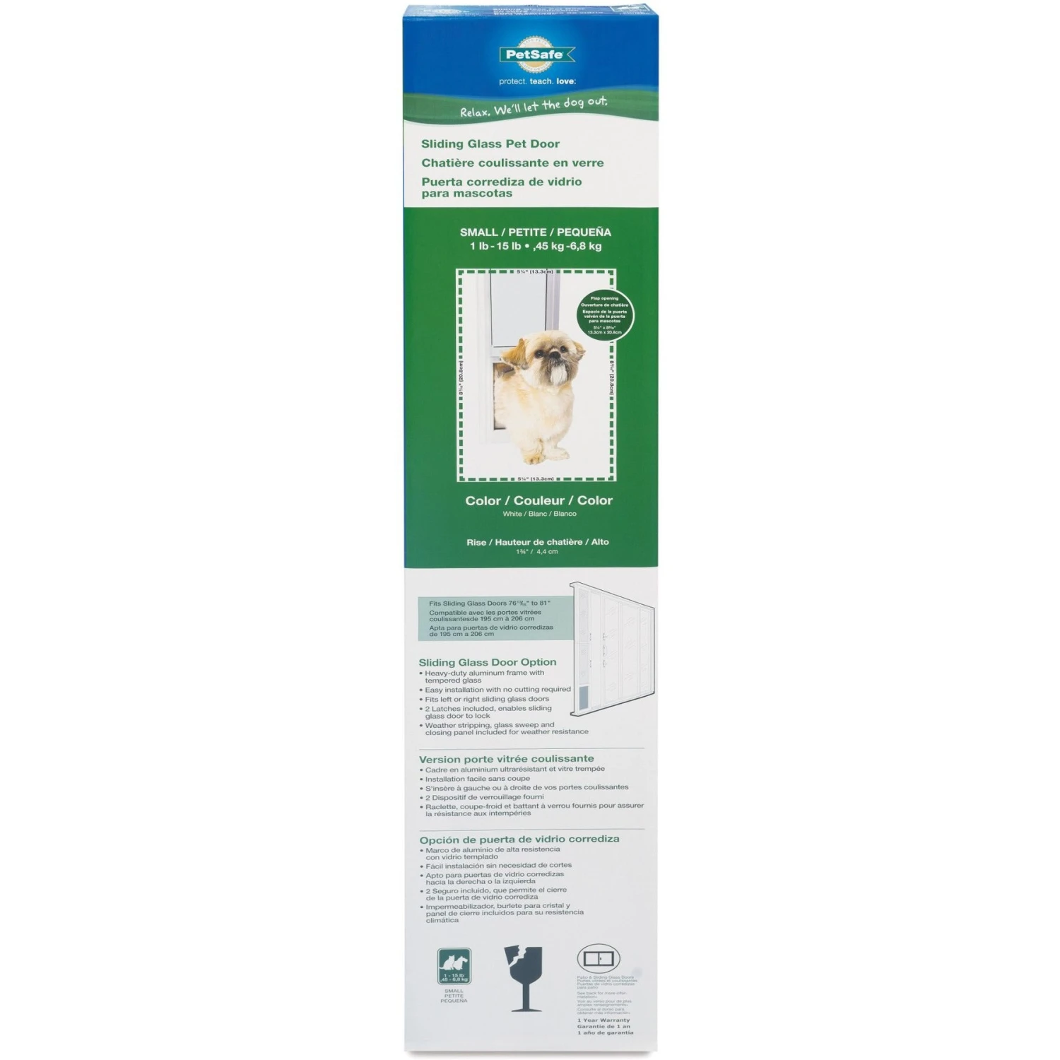 PetSafe Sliding Glass Pet Door, 2-Piece 9 PetSafe Sliding Glass Pet Door, 2-Piece - Image 7