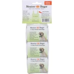 Neater Pets Neater Bags Easy-Tie Tissue-Like Dispensing Pet Waste Refill Bags -Pet Dog Supply Store 107510 PT3. AC SS1800 V1631138202