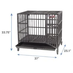 ProSelect Empire Single Door Steel Dog Crate 9 ProSelect Empire Single Door Steel Dog Crate -Pet Dog Supply Store 108600 PT2. AC SS1800 V1569330348