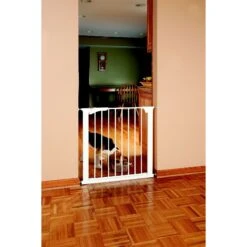 Command Pet Products Pressure Mounted Pet Gate, White