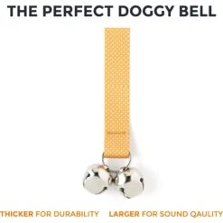 Mighty Paw Tinkle Bells Dog Doorbells, Pattern -Pet Dog Supply Store 109977 PT2. AC SS1800 V1510861394