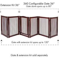 Primetime Petz 360 Configurable Gate With Door 18 Primetime Petz 360 Configurable Gate With Door -Pet Dog Supply Store 112365 PT7. AC SS1800 V1688753980