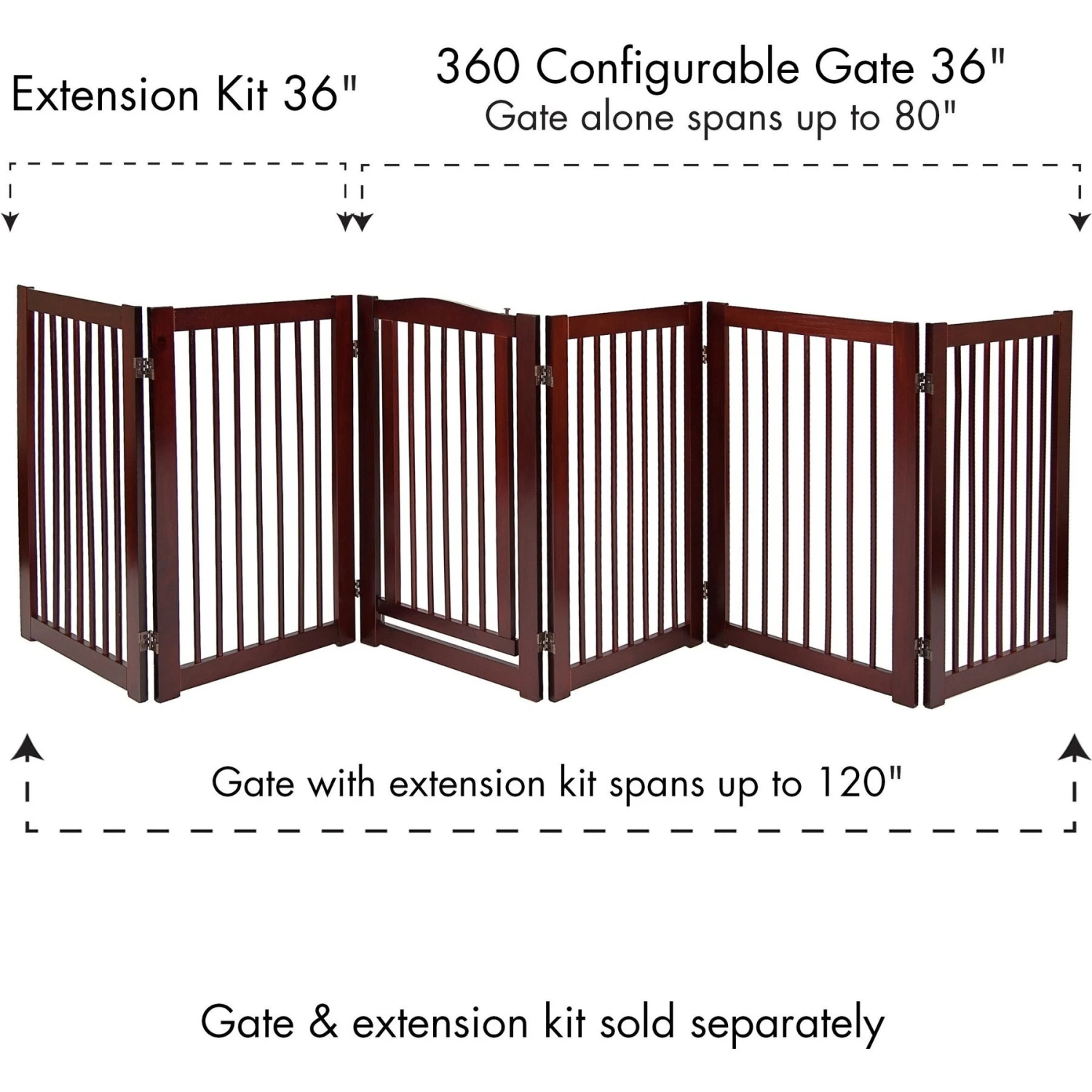 Primetime Petz 360 Configurable Gate With Door 10 Primetime Petz 360 Configurable Gate With Door - Image 8