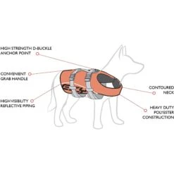 EzyDog Doggy Flotation Device Life Jacket -Pet Dog Supply Store 113953 PT4. AC SS1800 V1556833930