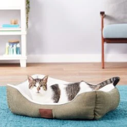 American Kennel Club AKC Box Weave Design Bolster Cat & Dog Bed 12 American Kennel Club AKC Box Weave Design Bolster Cat & Dog Bed -Pet Dog Supply Store 115246 PT4. AC SS1800 V1566318856