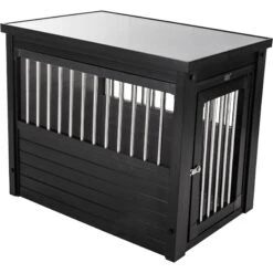 New Age Pet EcoFLEX Single Door Furniture Style Dog Crate & End Table