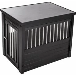 New Age Pet EcoFLEX Single Door Furniture Style Dog Crate & End Table -Pet Dog Supply Store 115475 PT2. AC SS1800 V1566320451