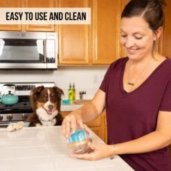 Pet Zone IQ Treat Dispenser Ball Dog Toy -Pet Dog Supply Store 115632 Pt4. AC SS1800 V1583771913