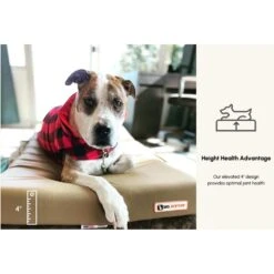 Big Barker 4" Orthopedic Sleek Dog Crate Pad -Pet Dog Supply Store 115913 PT3. AC SS1800 V1567528389