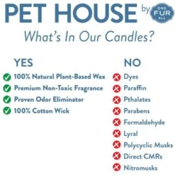 Pet House Bamboo Watermint Natural Plant-Based Wax Candle 9 Pet House Bamboo Watermint Natural Plant-Based Wax Candle -Pet Dog Supply Store 116007 PT3. AC SS1800 V1695495899