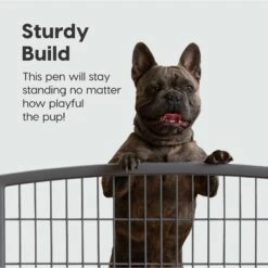 IRIS USA 4-Panel Dog Exercise Playpen, 24-in -Pet Dog Supply Store 116440 PT3. AC SS1800 V1689701165