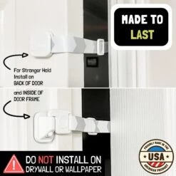 Door Buddy Door Latch -Pet Dog Supply Store 116615 PT6. AC SS1800 V1583272392