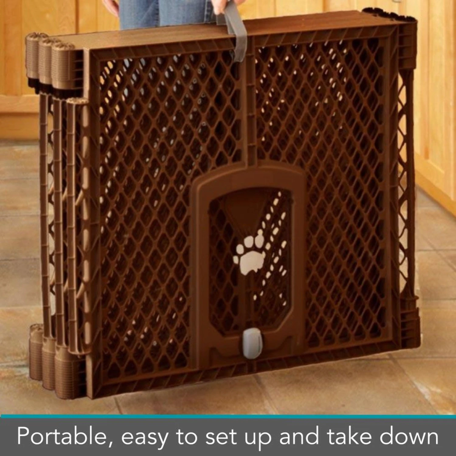 MyPet 8-Panel Petyard Passage Plastic Dog Pen 7 MyPet 8-Panel Petyard Passage Plastic Dog Pen - Image 5