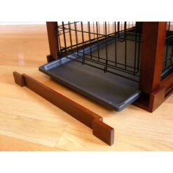 Merry Products Double Door Furniture Style Dog Crate, Mahogany 15 Merry Products Double Door Furniture Style Dog Crate, Mahogany -Pet Dog Supply Store 118021 PT6. AC SS1800 V1562180689