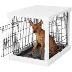 Merry Products Double Door Furniture Style Dog Crate & End Table -Pet Dog Supply Store 118029 PT3. AC SS1800 V1569020377