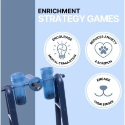 TRIXIE Mad Scientist Turn Around Activity Strategy Game Dog Toy, Level 2 -Pet Dog Supply Store 118935 PT4. AC SS1800 V1686331381