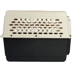 Frisco Plastic Dog & Cat Kennel, Almond & Black 14 Frisco Plastic Dog & Cat Kennel, Almond & Black -Pet Dog Supply Store 120138 PT5. AC SS1800 V1554383939