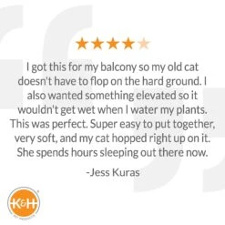 K&H Pet Products Comfy Pet Cot Elevated Pet Bed -Pet Dog Supply Store 121207 PT7. AC SS1800 V1626391616