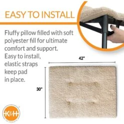 K&H Pet Products Original Cot Pad For Elevated Dog Bed 9 K&H Pet Products Original Cot Pad For Elevated Dog Bed -Pet Dog Supply Store 121253 PT1. AC SS1800 V1620841069