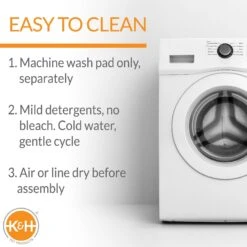 K&H Pet Products Deluxe Bolster Dog Crate Pad, Natural 16 K&H Pet Products Deluxe Bolster Dog Crate Pad, Natural -Pet Dog Supply Store 121299 PT5. AC SS1800 V1681849653