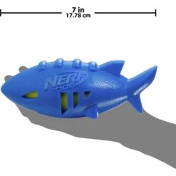 Nerf Dog Super Soaker Squeak Shark Dog Toy -Pet Dog Supply Store 121852 PT2. AC SS1800 V1493315912
