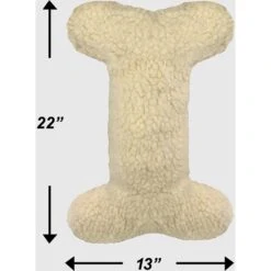 Petlou Fleece Bone Plush Dog Toy -Pet Dog Supply Store 124969 PT1. AC SS1800 V1595434872