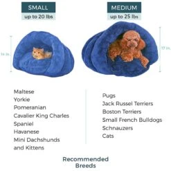 PLS Birdsong Cuddle Pouch Covered Cat & Dog Bed With Removable Cover -Pet Dog Supply Store 126352 PT5. AC SS1800 V1516906902