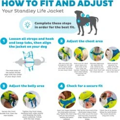 Outward Hound Standley Sport Dog Life Jacket -Pet Dog Supply Store 127690 PT2. AC SS1800 V1636520811