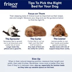 Frisco Plush Pillow Cat & Dog Bed W/ Removable Cover -Pet Dog Supply Store 129513 PT7. AC SS1800 V1668199313