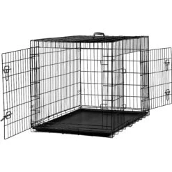 Paws & Pals Oxgord Double Door Collapsible Wire Dog Crate -Pet Dog Supply Store 132943 PT5. AC SS1800 V1562187140