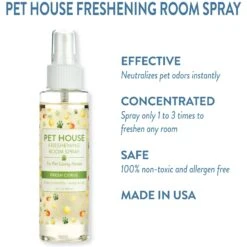Pet House Fresh Citrus Freshening Room Spray -Pet Dog Supply Store 139150 PT2. AC SS1800 V1535550775