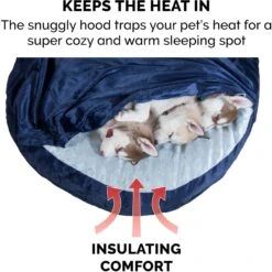 FurHaven Microvelvet Snuggery Orthopedic Cat & Dog Bed With Removable Cover 15 FurHaven Microvelvet Snuggery Orthopedic Cat & Dog Bed With Removable Cover -Pet Dog Supply Store 145029 PT4. AC SS1800 V1693934231