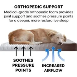 FurHaven Faux Sheepskin & Suede Deluxe Orthopedic Cat & Dog Bed With Removable Cover -Pet Dog Supply Store 145039 PT6. AC SS1800 V1606390337