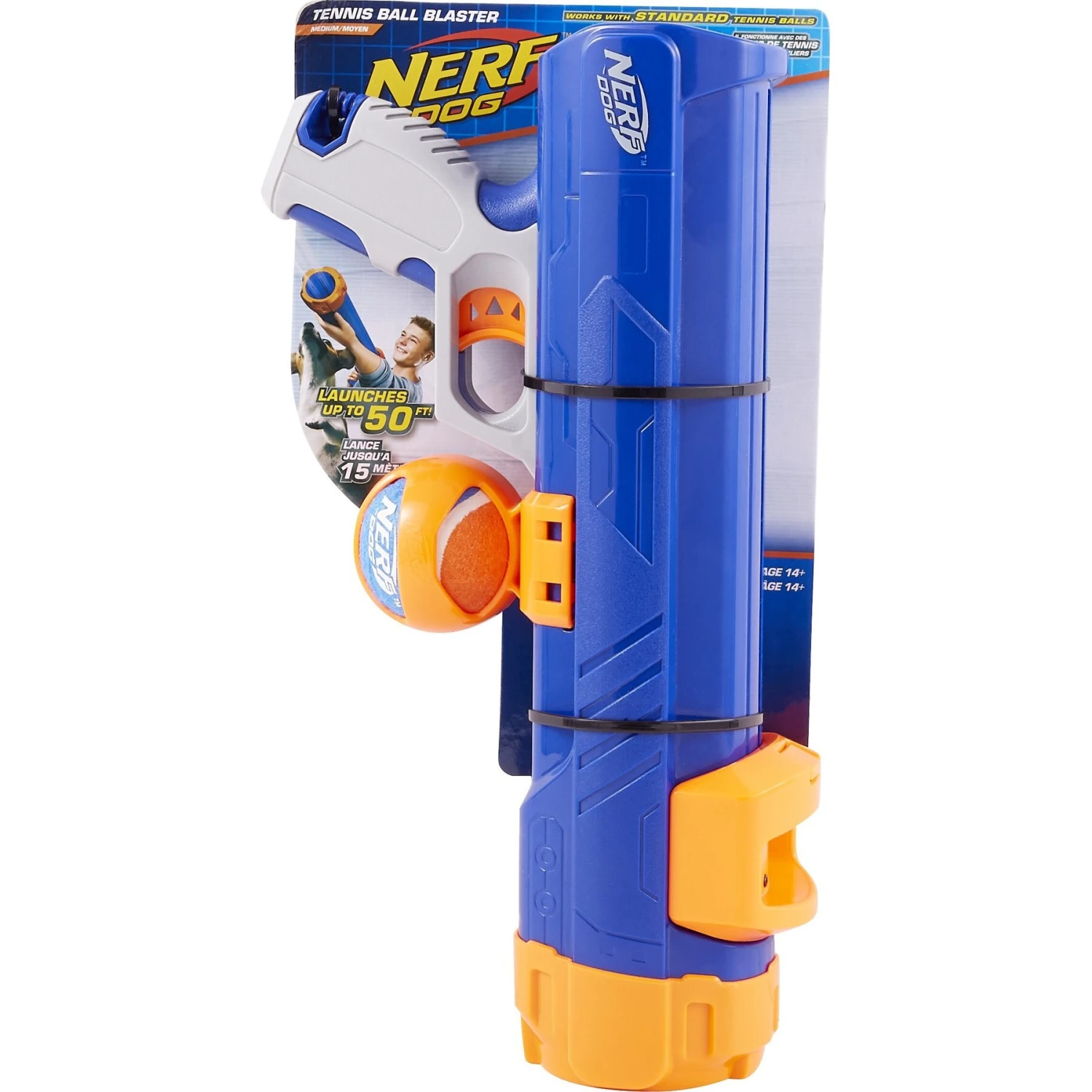 Nerf Dog Tennis Ball Blaster Dog Toy 4 Nerf Dog Tennis Ball Blaster Dog Toy - Image 2