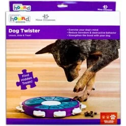 Nina Ottosson By Outward Hound Twister Puzzle Game Dog Toy -Pet Dog Supply Store 148598 PT7. AC SS1800 V1636497775
