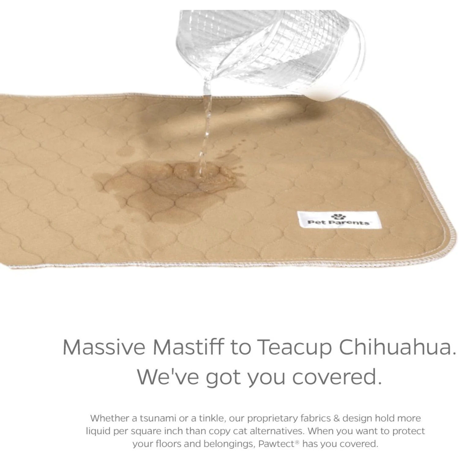 Pet Parents Pawtect Pads Washable Dog & Cat Pee Pads 5 Pet Parents Pawtect Pads Washable Dog & Cat Pee Pads - Image 3