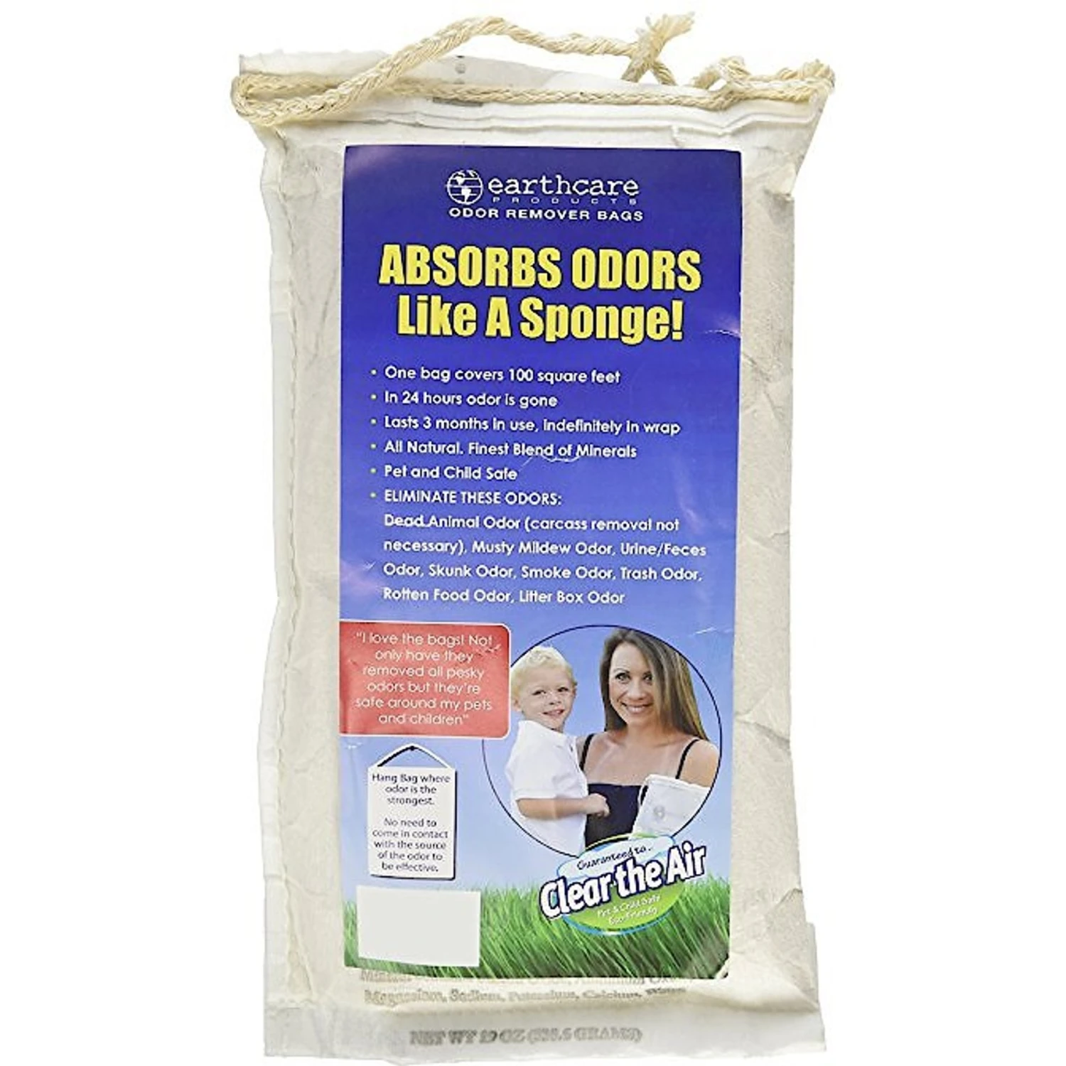 Earth Care Odor Remover Bag 3 Earth Care Odor Remover Bag