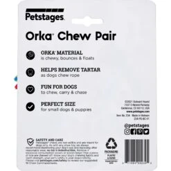 Outward Hound Orka Chew Pair Dog Toy -Pet Dog Supply Store 152316 PT5. AC SS1800 V1631680915