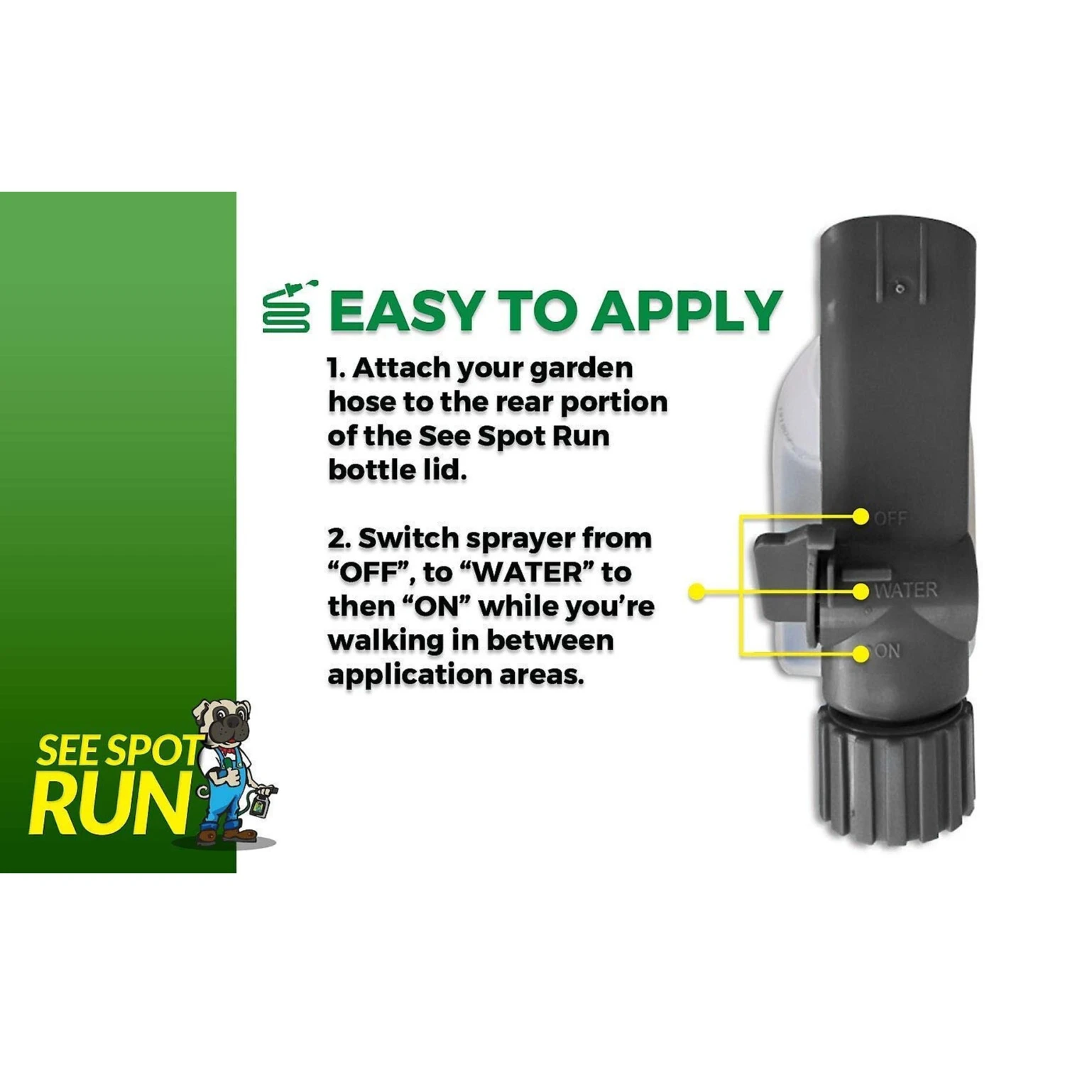 See Spot Run Dog Urine Grass Saver 7 See Spot Run Dog Urine Grass Saver - Image 5