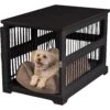 Merry Products Slide Aside Single Door Furniture Style Dog Crate & End Table -Pet Dog Supply Store 154135 MAIN. AC SS1800 V1564495647
