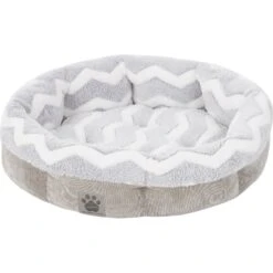 Precision Pet Products SnooZZy Round Shearling Bolster Dog Bed -Pet Dog Supply Store 156208 PT2. AC SS1800 V1566421088