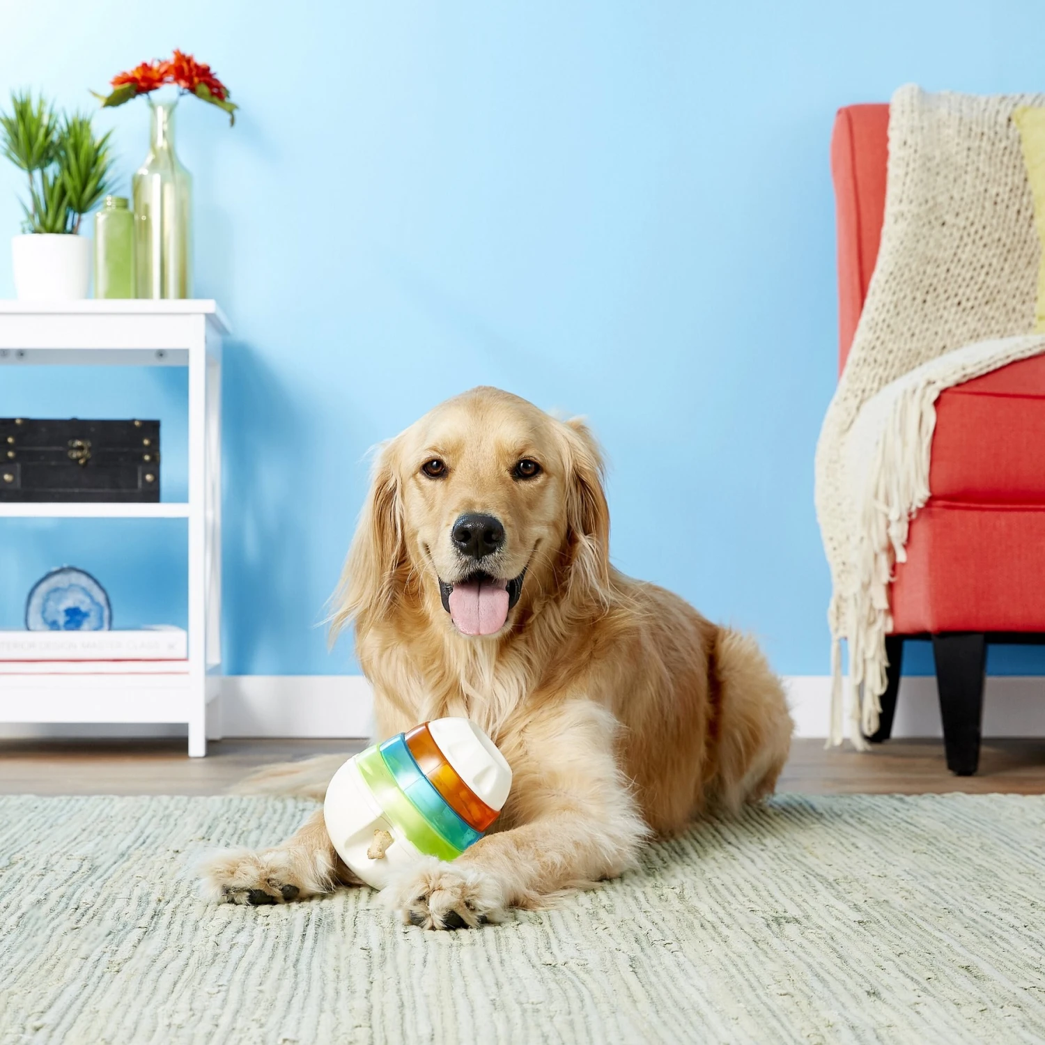 JW Pet Treat Tower Dog Toy 4 JW Pet Treat Tower Dog Toy - Image 2