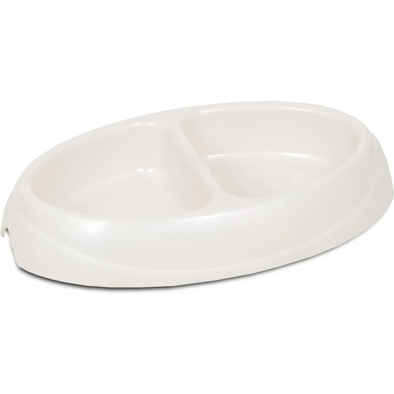 Petmate Double Diner Plastic Dog & Cat Dish, 1-cup 4 Petmate Double Diner Plastic Dog & Cat Dish, 1-cup - Image 2