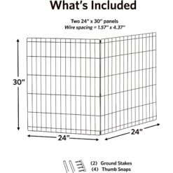 MidWest Universal Playpen Extension Kit, 2-Panels -Pet Dog Supply Store 156720 PT3. AC SS1800 V1582319611