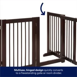 Frisco Deluxe Configurable 4-Panel Wood Dog Gate 12 Frisco Deluxe Configurable 4-Panel Wood Dog Gate -Pet Dog Supply Store 156793 PT3. AC SS1800 V1666119014